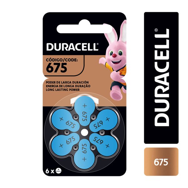 Pilas Auditivas 675 DURACELL