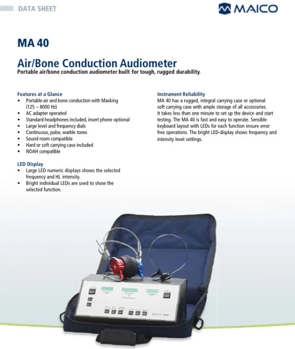 Arriendo AUDIOMETRO SCREENING - Imagen 2